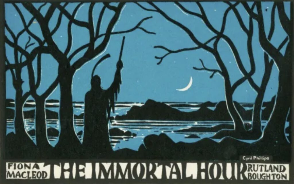 Poster for The Immortal Hour, from Mary Evans Picture Library
